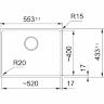 Мойка Franke Maris MRG 110-52 Fragranite, сахара артикул 125.0696.177