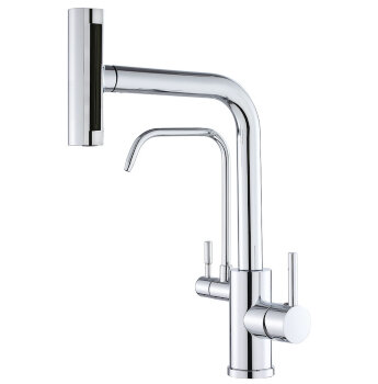 Кухонный смеситель Zorg Steel Hammer SH 091 CR хром