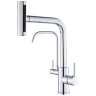 Кухонный смеситель Zorg Steel Hammer SH 091 CR хром