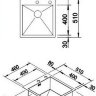 Мойка для кухни Blanco Zerox 400-IF/A 521629