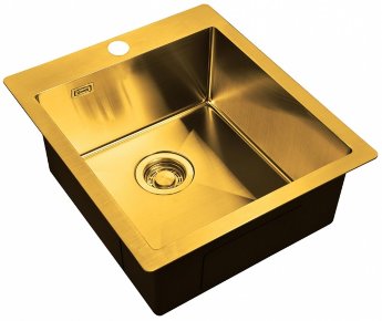 Врезная кухонная мойка ZorG ZL R 450510 Bronze