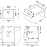 Мойка ALVEUS QUADRIX 50 NEW BRS-90 1153733