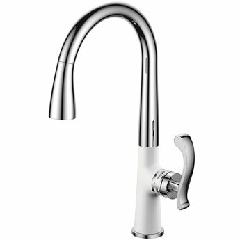 Смеситель для кухни с выдвижной лейкой Gerhans K26W K14026W