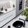 Мойка кухонная Emar Quartz EMQ-1560.P Морион