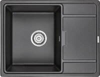 Мойка кухонная Paulmark Flugen 50-650 PM216550-BL из искусственного камня IT-Granit, черный