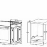 Электрический духовой шкаф Evelux EO 420 PB