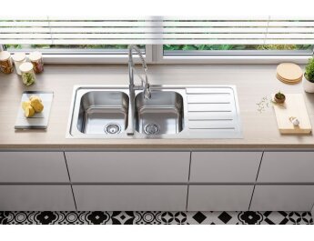 Мойка ALVEUS LINE MAXIM 100 SAT-90 1087975