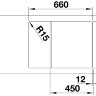 Кухонная мойка  Blanco Zia 45S Compact кофе