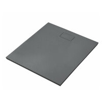 Душевой поддон WasserKRAFT Elbe 74T22, прямоугольный 100x90x2,6 см, черный