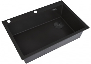 ZORG LUX 7551 BLACK SATIN с накладкой