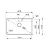 мойка кухонная Franke BCX 610-81 TL