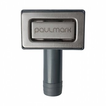 Прямоугольный перелив Paulmark Konz PM22-BS для кухонных моек, нержавеющая сталь