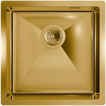 Мойка для кухни FLORACIO Steel (F.4444.GD) Золото матовое