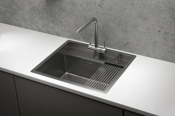 Мойка для кухни Granula Kitchen Space 6051 сталь сатин, 60х51 см, прямоугольная