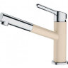 Смеситель с выдвижным шлангом Franke Orbit Pull-Out, бежевый