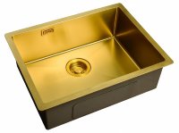 Врезная кухонная мойка ZorG ZL R 580440 Bronze
