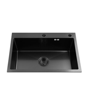 Мойка кухонная Hoffger HFG-7550B BLACK