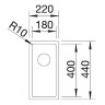 Мойка Blanco Claron 180-U 521565
