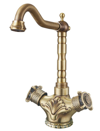 Смеситель для кухни Zorg Antic A 3005K-BR bronze