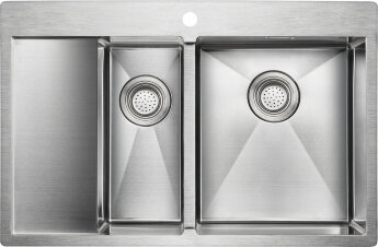 Мойка кухонная Paulmark Union PM537851-BSR из нержавеющей стали, нержавеющая сталь