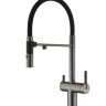 Смеситель для кухни Paulmark Gravity Gr213888-BS нержавеющая сталь