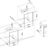 Электрический духовой шкаф Evelux EO 635 PB