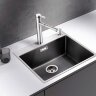 Кухонная мойка Blanco Subline 500-IF/A SteelFrame черный  525999