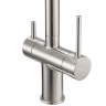Смеситель для кухни MILACIO Ultra 557 (MCU.557.SS) сталь нержавеющая