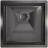 Кухонная мойка FLORACIO Steel F.4444.GMD (DECOR), вороненая сталь