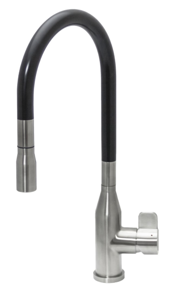 Кухонный смеситель Seaman Eco Venice SSN-1096P SS+Night