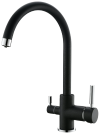 Смеситель для кухни EMAR Quartz 3007.12 Оникс
