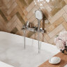 Смеситель WasserKRAFT Naab 8601 для ванны с коротким изливом