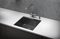Мойка для кухни Granula Kitchen Space 5045U сталь сатин, 50х44,5 см, прямоугольная