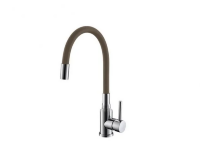 Смеситель для кухни ALVEUS FLEXA BEIGE CHR 1147025