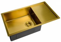 Врезная кухонная мойка ZorG ZL R 780440 Bronze