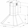 Купольная вытяжка Korting KHC 6839 RB