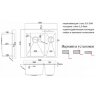 Кухонная мойка ZorG Inox R 59-2-51-R нержавеющая сталь