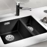 Врезная кухонная мойка Blanco Subline 340/160-U (чаша слева) шампань