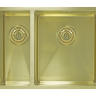 Мойка кухонная Seaman Eco Marino SME-575DL PVD Light Gold светлое золото