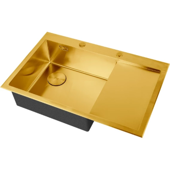 Кухонная мойка Zorg LUX 7851-L GOLD золотой
