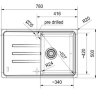 Мойка кухонная Franke BSG 611-78 L (114.0683.321) сахара