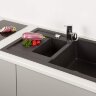Кухонная мойка SCHOCK ASTER 60D CRISTALITE, мокка (700760)