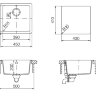 Кухонная мойка SCHOCK Quadro 50, альпина (700512)