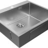 Мойка кухонная Paulmark Kroner 59 Edge PM775951-BS из нержавеющей стали, нержавеющая сталь