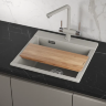 Мойка для кухни Granula Estetica 5201 базальт, 52х50 см, прямоугольная