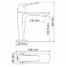 Смеситель WasserKRAFT Neime 1903 для раковины