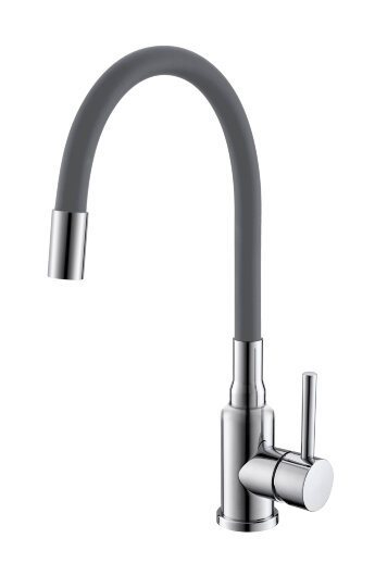 Смеситель для кухни ALVEUS FLEXA GREY SAT 1147022