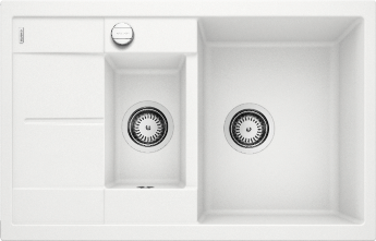 Врезная кухонная мойка  Blanco Metra 6 S Compact белый