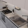 Мойка кухонная Emar Quartz EMQ-1780.Q Алмаз