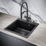 Смеситель для кухни MILACIO Ultra 557 (MCU.557.TB) total black